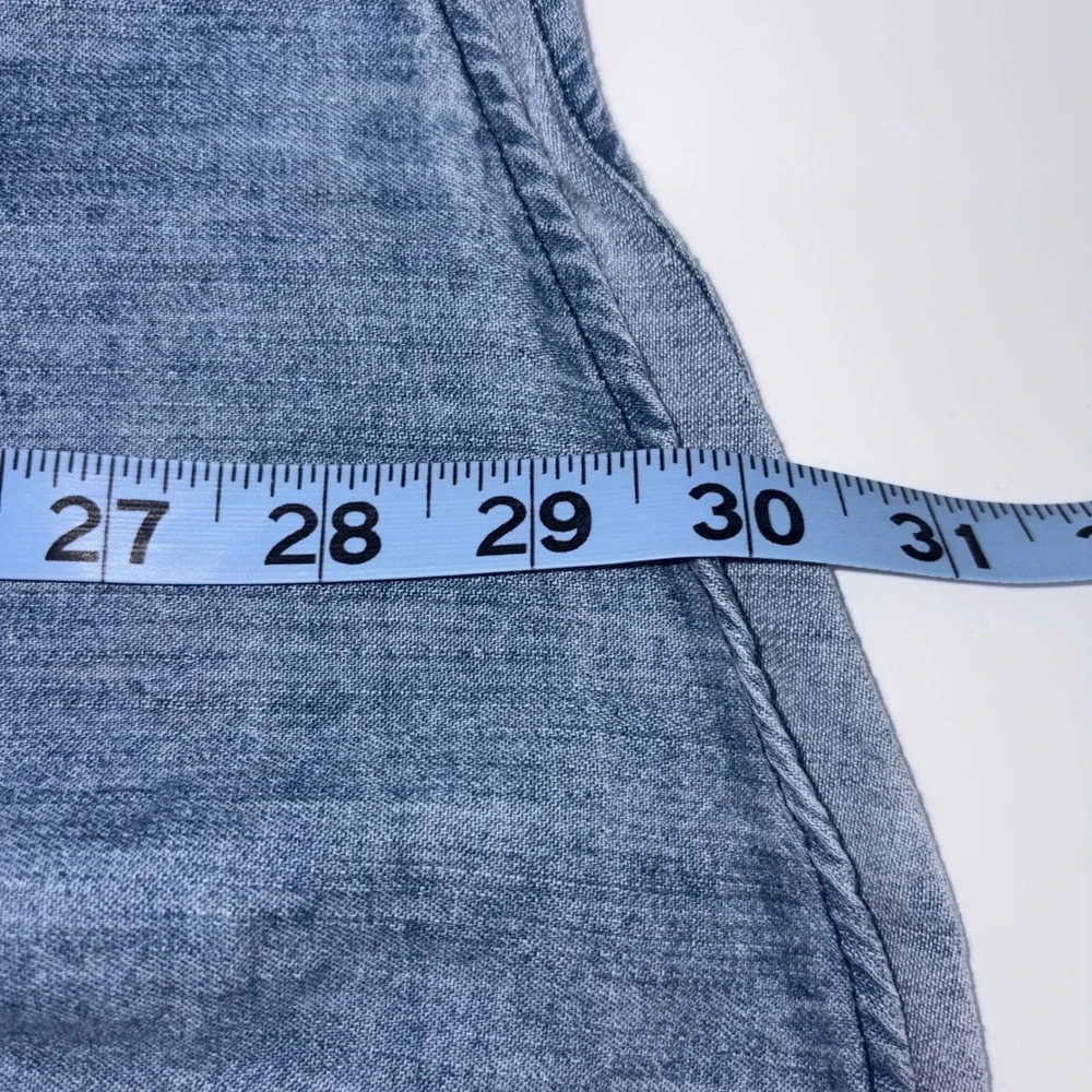 Rock & Roll Denim Mens XXL Blue Western Pearl Snap Shirt Modern Fit